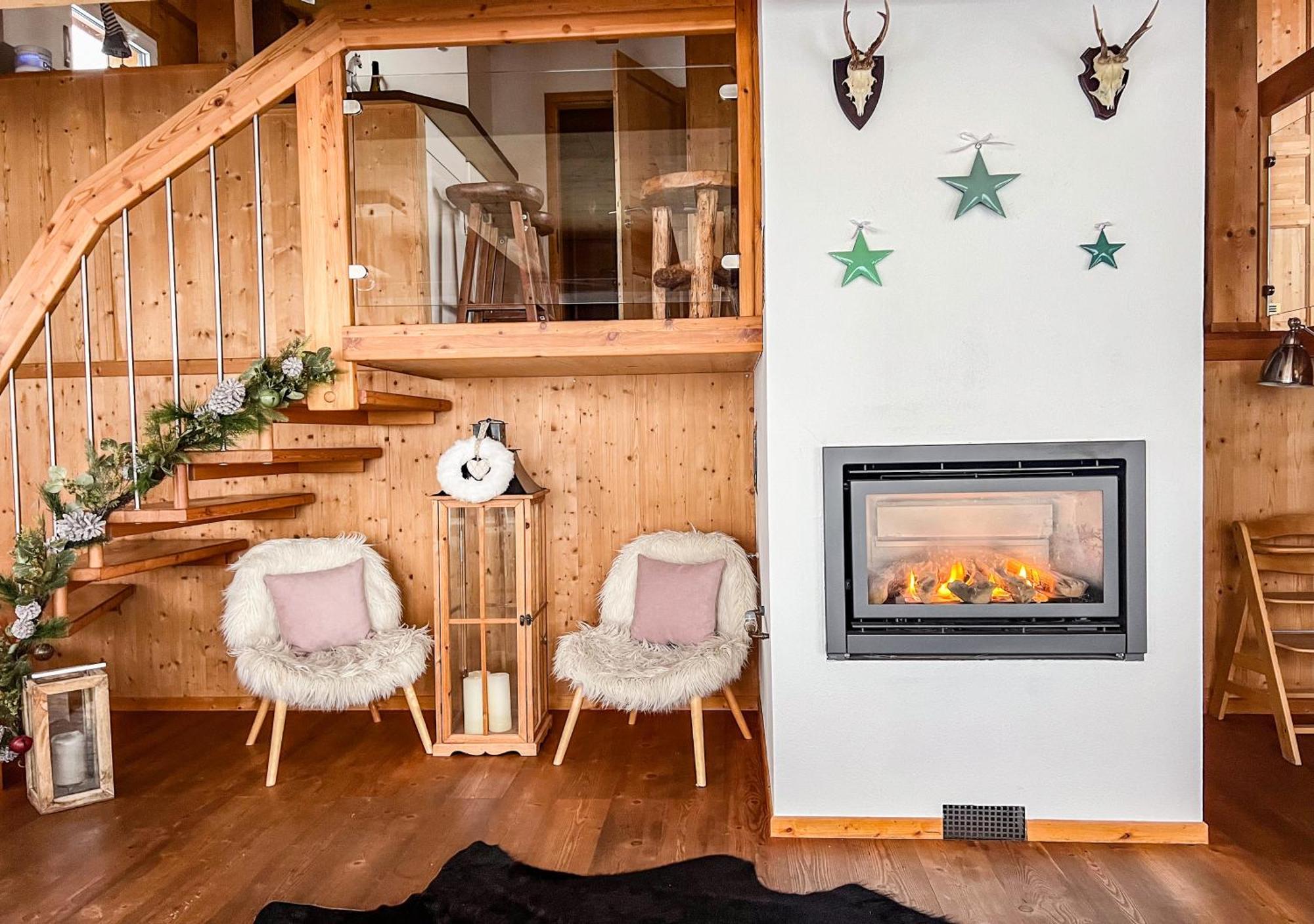 1A Chalet "Wolke" Wandern, Grillen, Wellness Im Traumhaus Wolfsberg Bagian luar foto