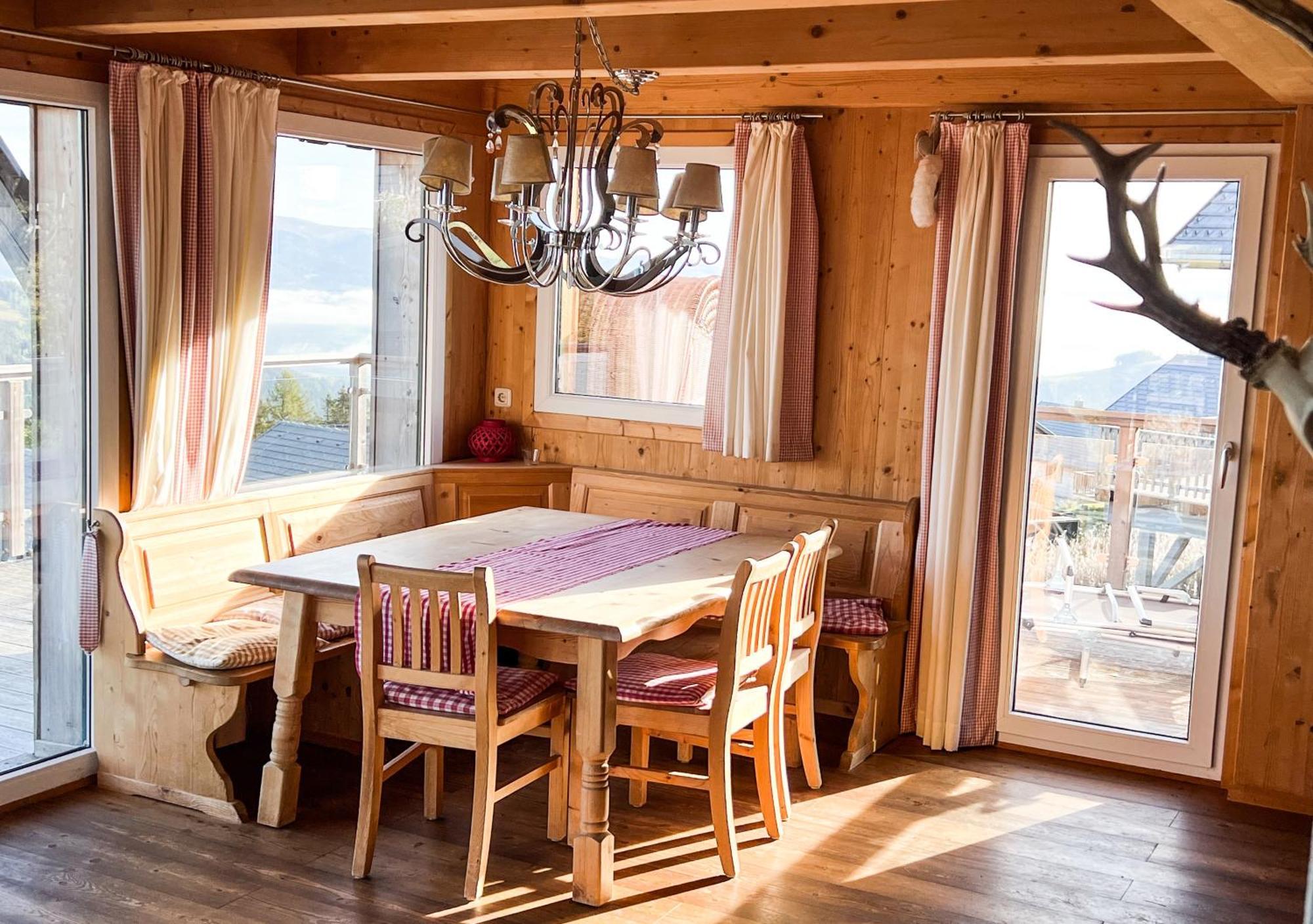 1A Chalet "Wolke" Wandern, Grillen, Wellness Im Traumhaus Wolfsberg Bagian luar foto
