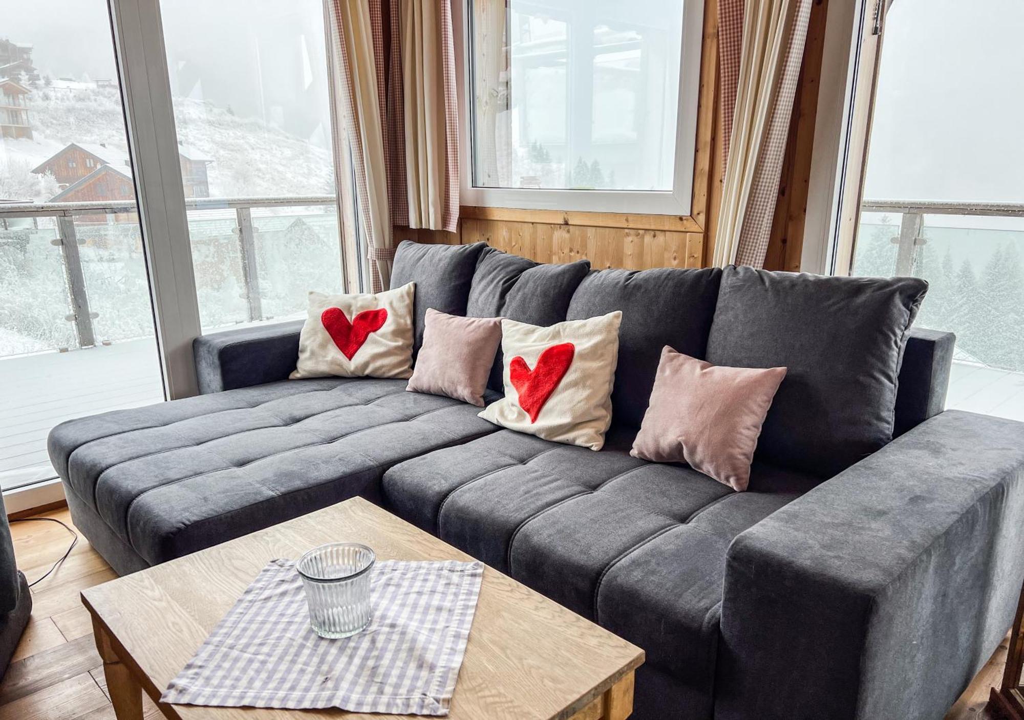 1A Chalet "Wolke" Wandern, Grillen, Wellness Im Traumhaus Wolfsberg Bagian luar foto