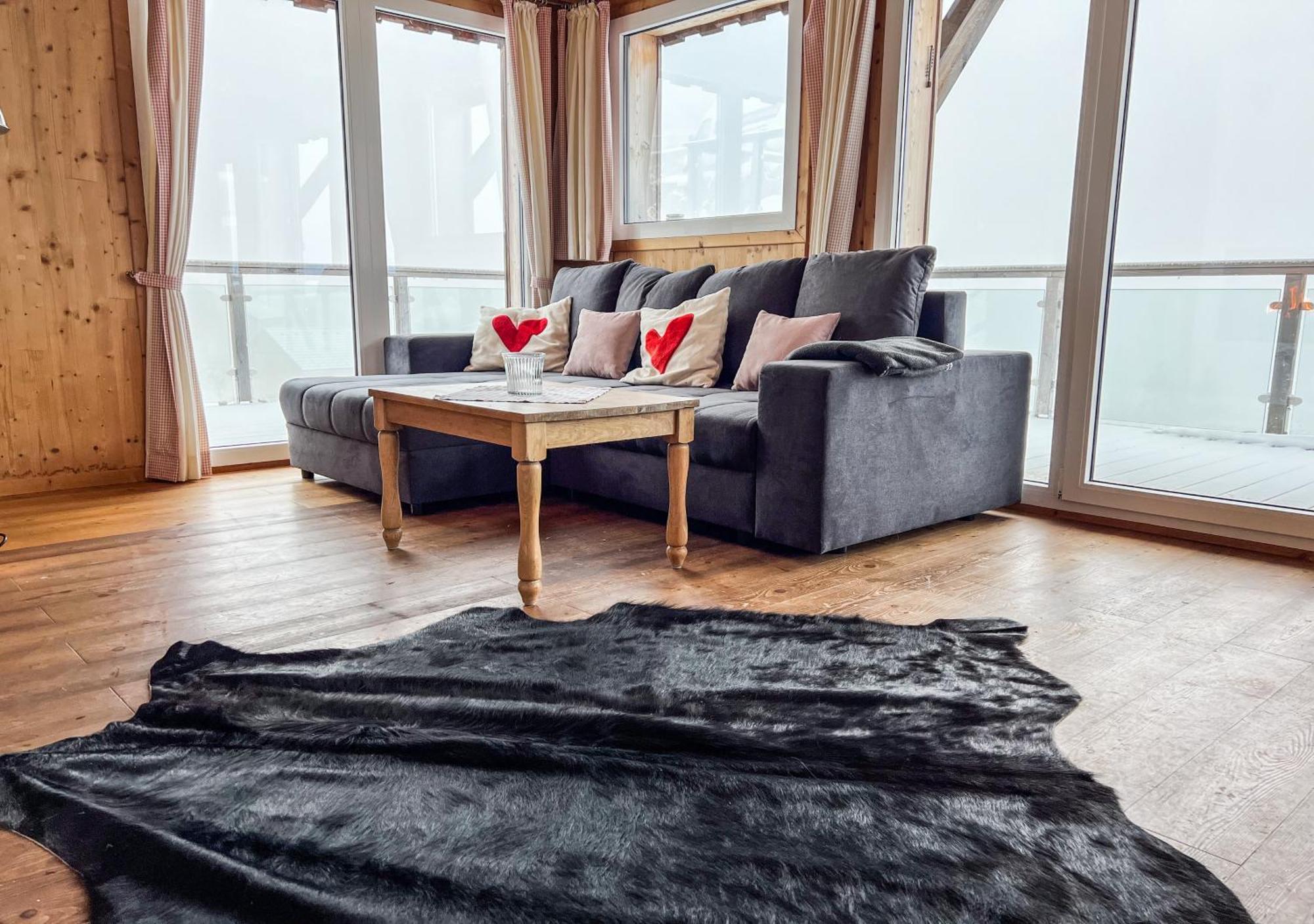 1A Chalet "Wolke" Wandern, Grillen, Wellness Im Traumhaus Wolfsberg Bagian luar foto