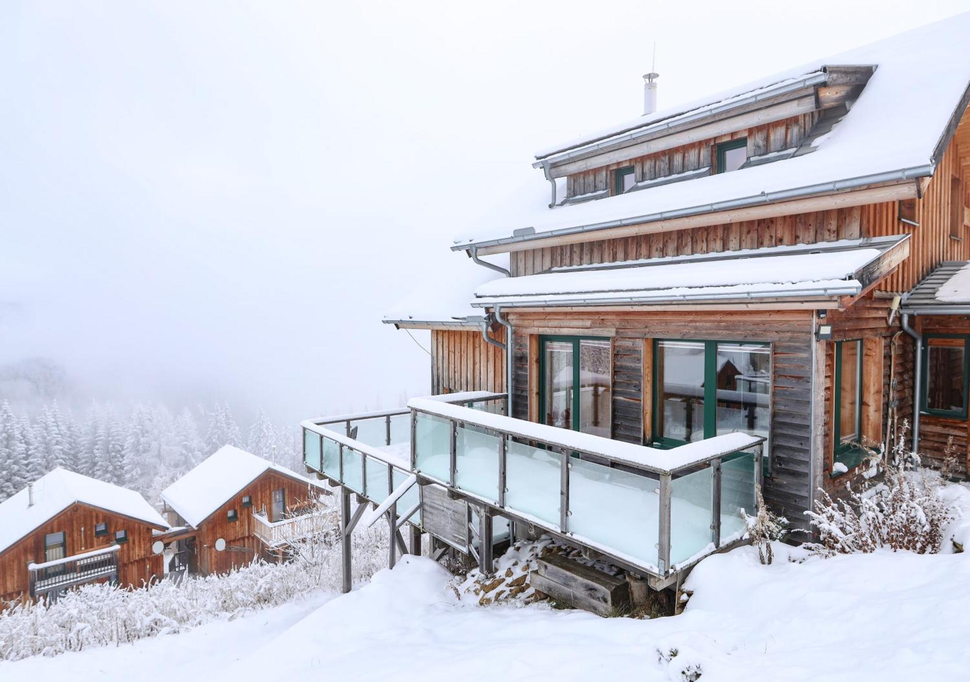 1A Chalet "Wolke" Wandern, Grillen, Wellness Im Traumhaus Wolfsberg Bagian luar foto